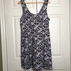 Lauren Conrad Light Purple Floral Dress